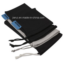 Microfiber Eyeglasses Logo Impresso Pouch ou Drawstring Pouch